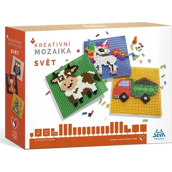 Stavebnice Seva Seva 0401-6.1 Mozaika svět