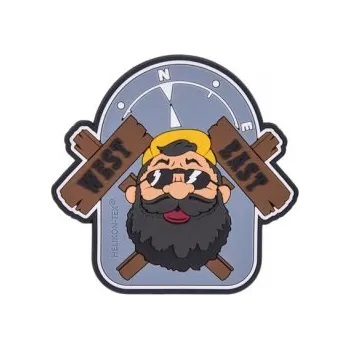 Nášivka PVC nášivka Beardman Outback, Helikon