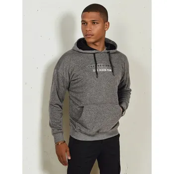 Pánská mikina Tmavě šedá pánská mikina s nápisem BX5723 Velikost: 2XL