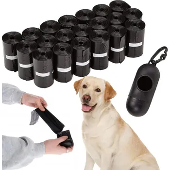 sáček na exkrement Pouzdro na sáčky pro psy PJ-097 s rolkami (20 ks)