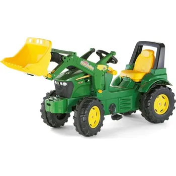 Dětské šlapadlo Šlapací traktor se lžící Rolly Toys 710027 John Deere