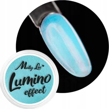 MOLLYLAC Pudr Ozdoby Na Nechty 2g Lumino Effect svítící ve tmě Č. 8