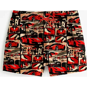 Pánské plavky Rosso Corsa Swim Shorts - L
