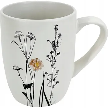 Hrnek Clay Cream Garden keramický 350 ml