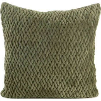 Povlečení Povlak na polštář KAYLA tmavě zelený