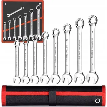 Klíč Sada očkoplochých klíčů 8 dílů očkoploché klíče pouzdro 8-22 mm