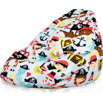 Sedací pytel Sedací vak DROP XXL piráti