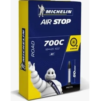 Duše na kolo Duše 700x18/25c 80mm Michelin Presta ventilek