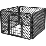 Ohrádka pro zvířata černá