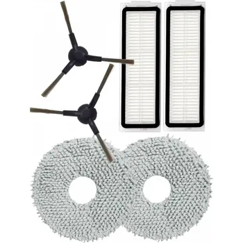 Sada příslušenství pro robotický vysavač Sada kartáčků, HEPA filtry a mopy pro XIAOMI X20 Max/Pro Robot Vacuum 6ks
