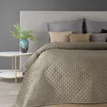 Přehoz na postel DIMON tmavě béžový