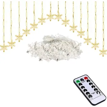 Vánoční ozdoba LED závěs CD004 s dálkovým ovládáním