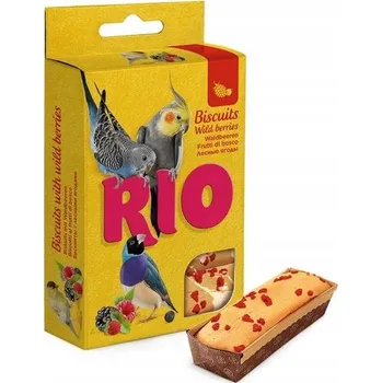 Pro ptáka Rio Piškoty s borůvkami pro ptáky 5 ks