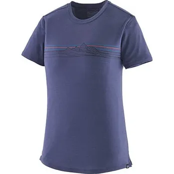 Triko PATAGONIA W CAP COOL MERINO BLEND GRAPHIC SHIRT Lady velikost L