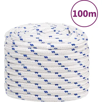 Lany zahrada-XL Lodní lano bílé 20 mm 100 m polypropylen 152316