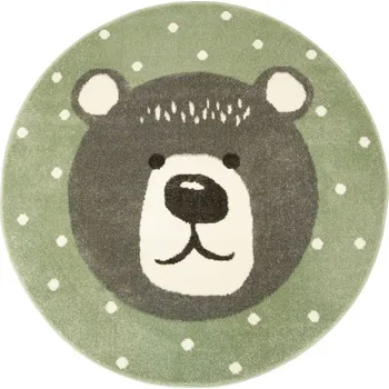 Koberec Dětský koberec Lima E178A zelený / šedý