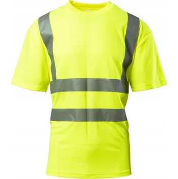 pracovní tričko Výstražné pracovní tričko žluté Brixton Flash 3XL
