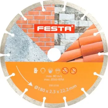 Řezný kotouč Kotouč diamantový FESTA segment 180x2.4x22.2mm 21318