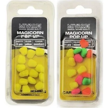 Umělá nástraha Plovoucí Kukuřice Mivardi MagiCorn 15ks Sladká kukuřice