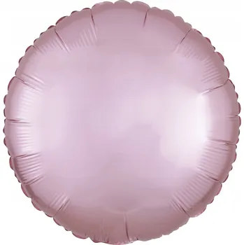 Balónek Kulatý Standard Satin Luxe pastelově růžový 43 cm