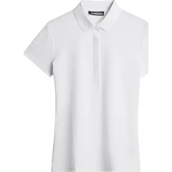 Dámské tričko J.Lindeberg Karlie dámské polo, bílé dámské, L