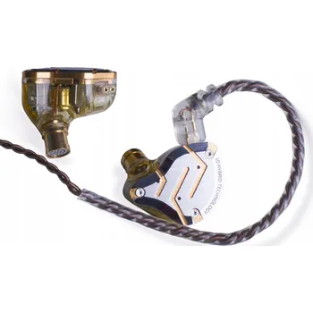 Sluchátka KZ ZS10 Pro In-ear Sluchátka Zlatá