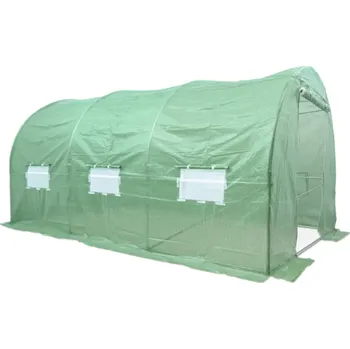 Skleník Focus Garden foliovník﻿ 3x4,5x2m - 13,5m2 zelený