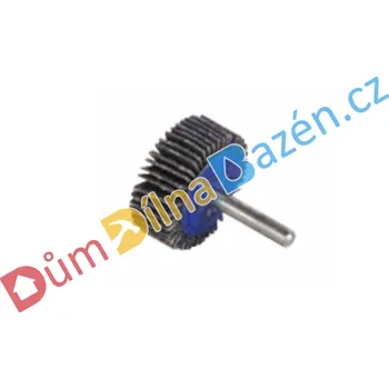 Brusný kotouč Optima OPTIMAabrasive Lístkový kotouč se stopkou - Zirkon ⌀ 40 mm Šířka: 15 mm, Zrnitost: 60