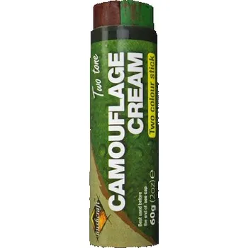 Vybavení pro přežití Maskovací barvy Bushcraft 60 g - zelená + hnědá, BCB