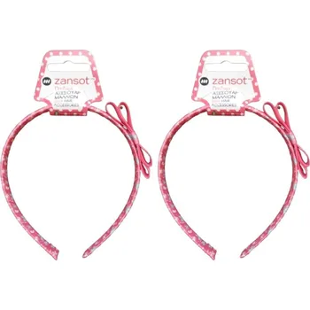 Čelenka ZANSOT Dětská čelenka do vlasů LUX, růžová