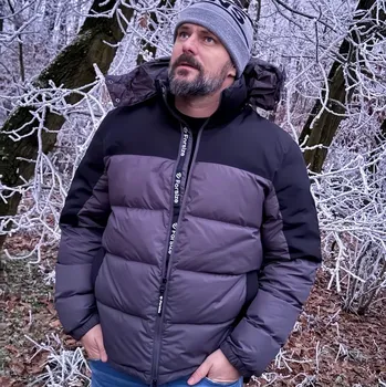 Forsize Pánská zimní péřová bunda Down IceChill M FDXW2401GR