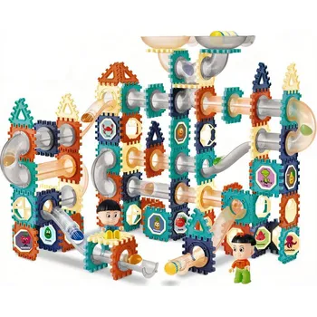 Kuličková dráha BAVYTOY Kuličková dráha stavebnice 200 ks