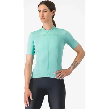 cyklistický dres CASTELLI Cyklistický dres s krátkým rukávem - ANIMA 4 - světle modrá S