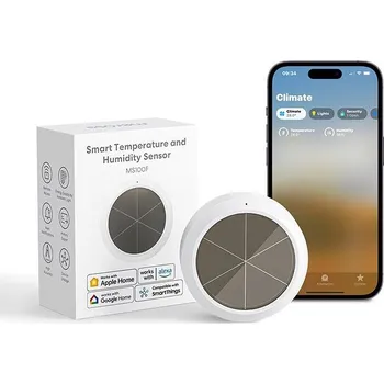 Bezpečnostní detektor Meross Smart Temperature and Humidity Sensor MS100F