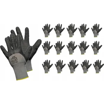 Pracovní rukavice Rukavice ART.MAS Rwnyl grip velikost 10 - XL 16 párů