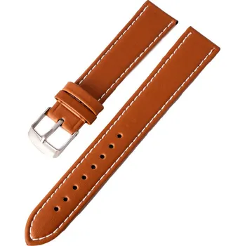 Řemínek na hodinky Kožený řemínek Ricardo Bologna, hnědý V2