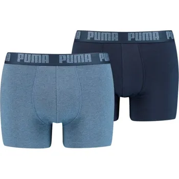 Boxerky PUMA - PÁNSKÉ BOXERKY BASIC BOXER 2P MODRÉ 906823-36L