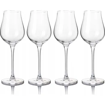 Sklenice Skleničky na šampaňské , skleničky na bílé víno B.Bohemian bezbarvé 250ml 4 ks