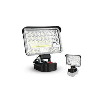 Svítilna 2X USB 8CALI 84LED 90W LAMPA PRO MAKITA 18V halogen PRACOVNÍ SVĚTLO SVÍTILNA