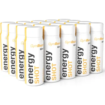Anabolizér GymBeam Energy shot 20 x 60 ml ananas 20 x 60 ml