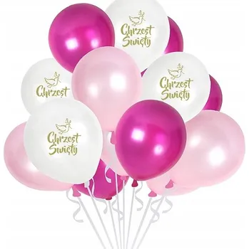 Balónek Balónky na KŘTINY sada dekorací KŘEST