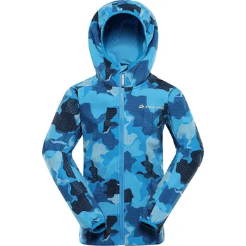 Dívčí bunda ALPINE PRO - EZORO DĚTSKÁ SOFTSHELLOVÁ BUNDA S MEMBRÁNOU