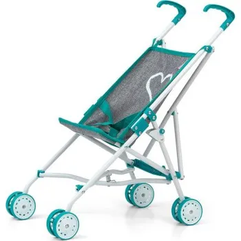 Kočárek pro panenku Dětský golfový kočárek pro panenky Milly Mally Julia Prestige Mint