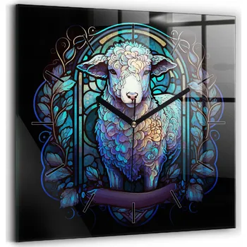 Hodiny Nástěnné hodiny SacroArte černé 30 cm