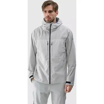 Pánská casual bunda Pánská bunda 4F 4FWSS25TTJAM711 COLD LIGHT GREY XXL