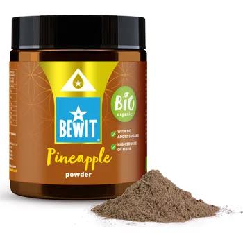 Sušená potravina BEWIT Ananas lyofilizovaný - prášek, BIO