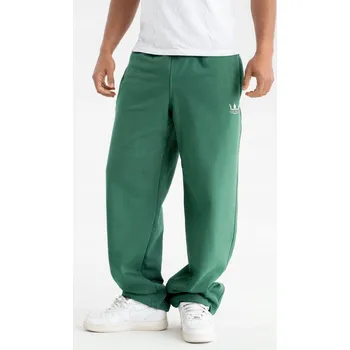 Jigga Wear pánské tepláky široké volné oversize do školy zelené velikost XL