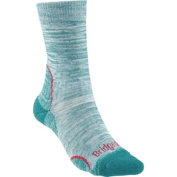 Dámské ponožky Dámské ponožky Bridgedale Hike LW T2 CP Boot Women's teal L(41-43)