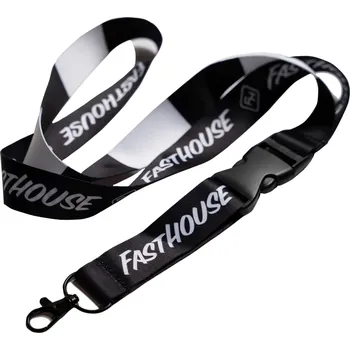 Fasthouse Division Lanyard Black