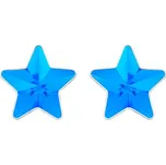 Preciosa ocelové náušnice s matnou hvězdičkou virgo Akva 7343 77